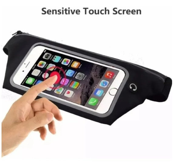 Pochete Cinto Para Celular C/ Porta Chave Academia Corrida ENVI