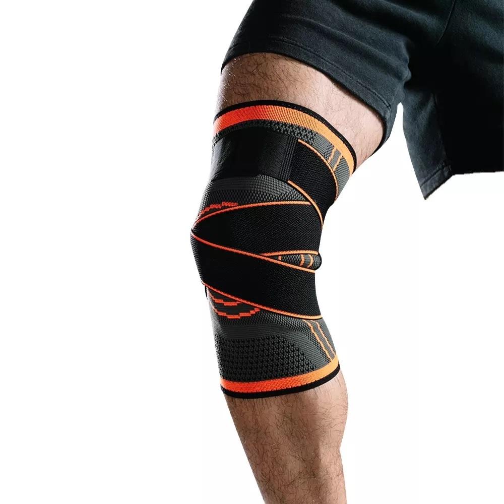 Joelheira Articulada Ajustável p/ Dores e Treino