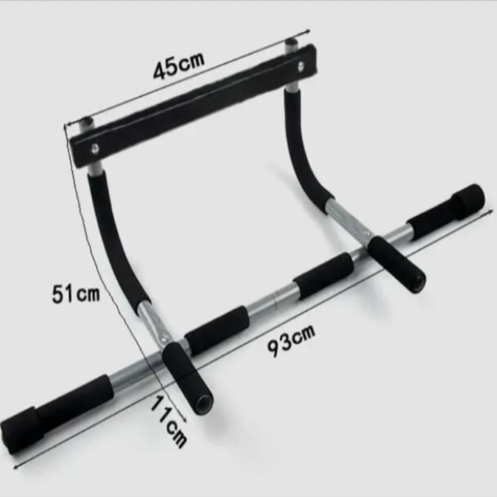 BARRA DE EXERCICIOS PARA PORTA CHAO FIXA MISTA MUSCULACAO FLEXAO ABDOMINAL