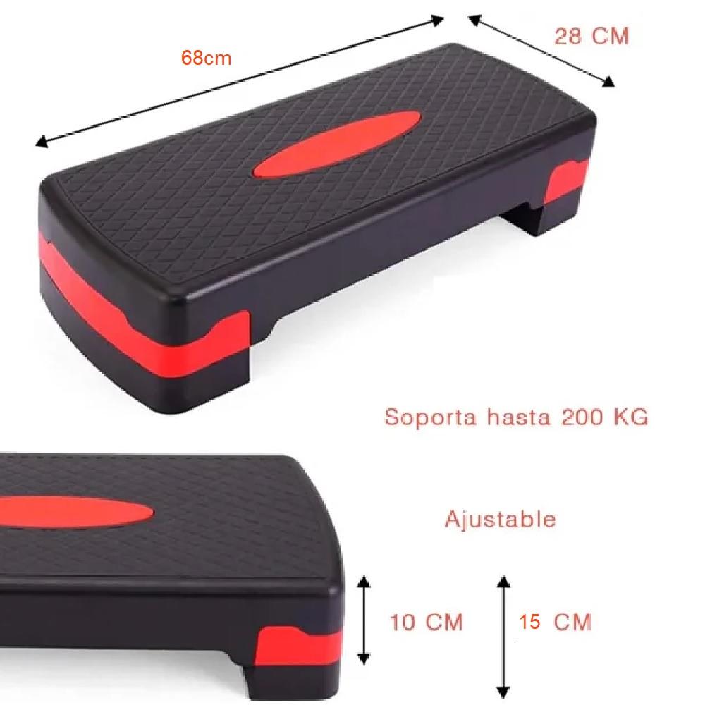 STEP AEROBICO PLATAFORMA DE EXERCICIOS REGULAVEL