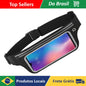 Pochete Cinto Para Celular C/ Porta Chave Academia Corrida ENVI