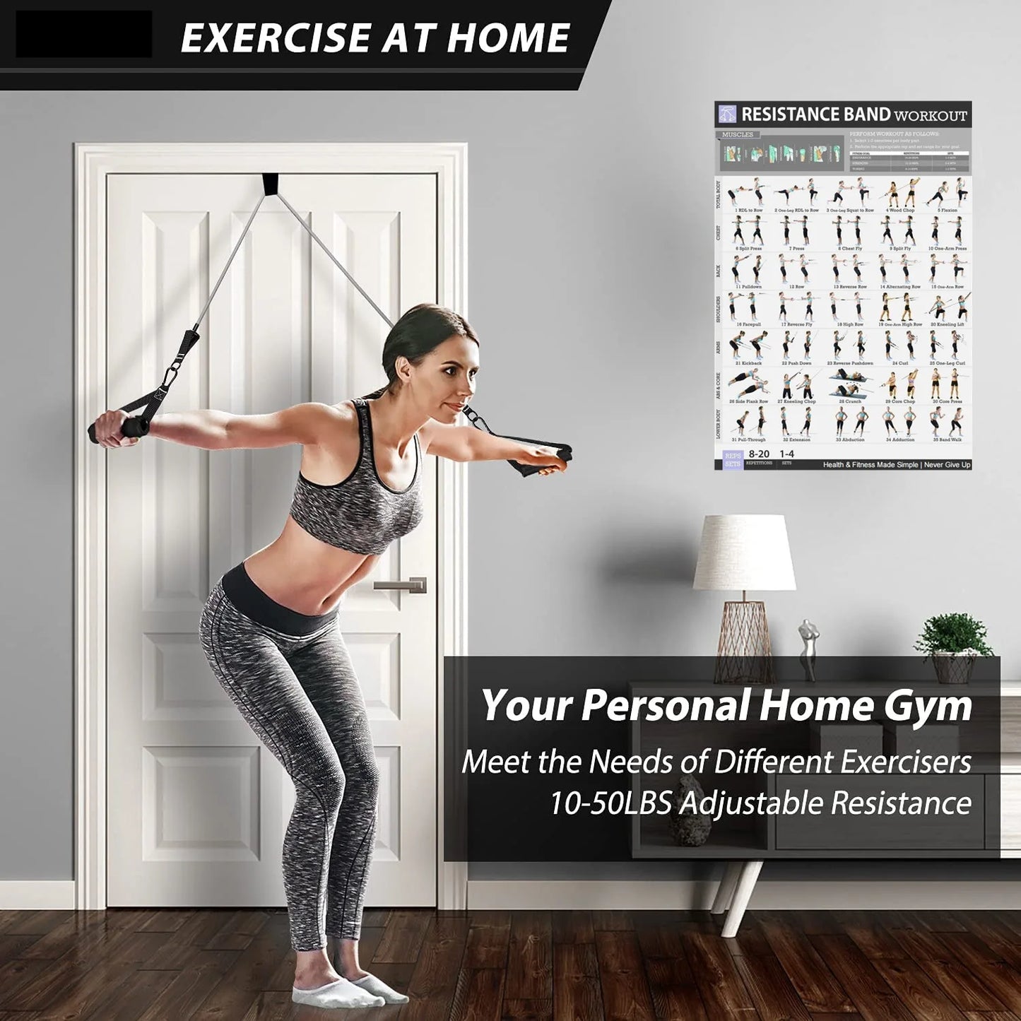 Resistência bandas de loop para pernas e Butt Training, Fitness Exercício, Pil