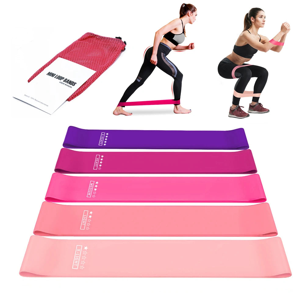 Resistência bandas de loop para pernas e Butt Training, Fitness Exercício, Pil