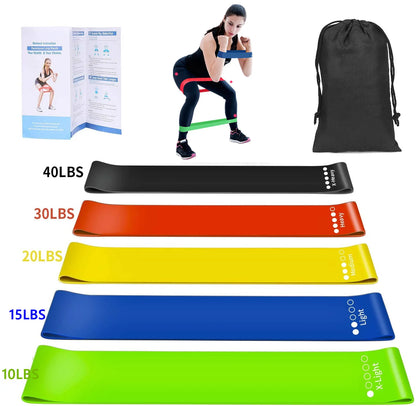 Resistência bandas de loop para pernas e Butt Training, Fitness Exercício, Pil