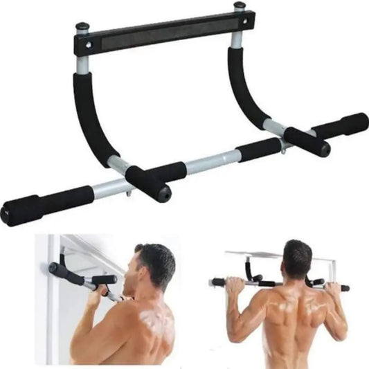 BARRA DE EXERCICIOS PARA PORTA CHAO FIXA MISTA MUSCULACAO FLEXAO ABDOMINAL