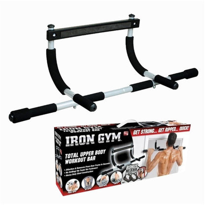 BARRA DE EXERCICIOS PARA PORTA CHAO FIXA MISTA MUSCULACAO FLEXAO ABDOMINAL