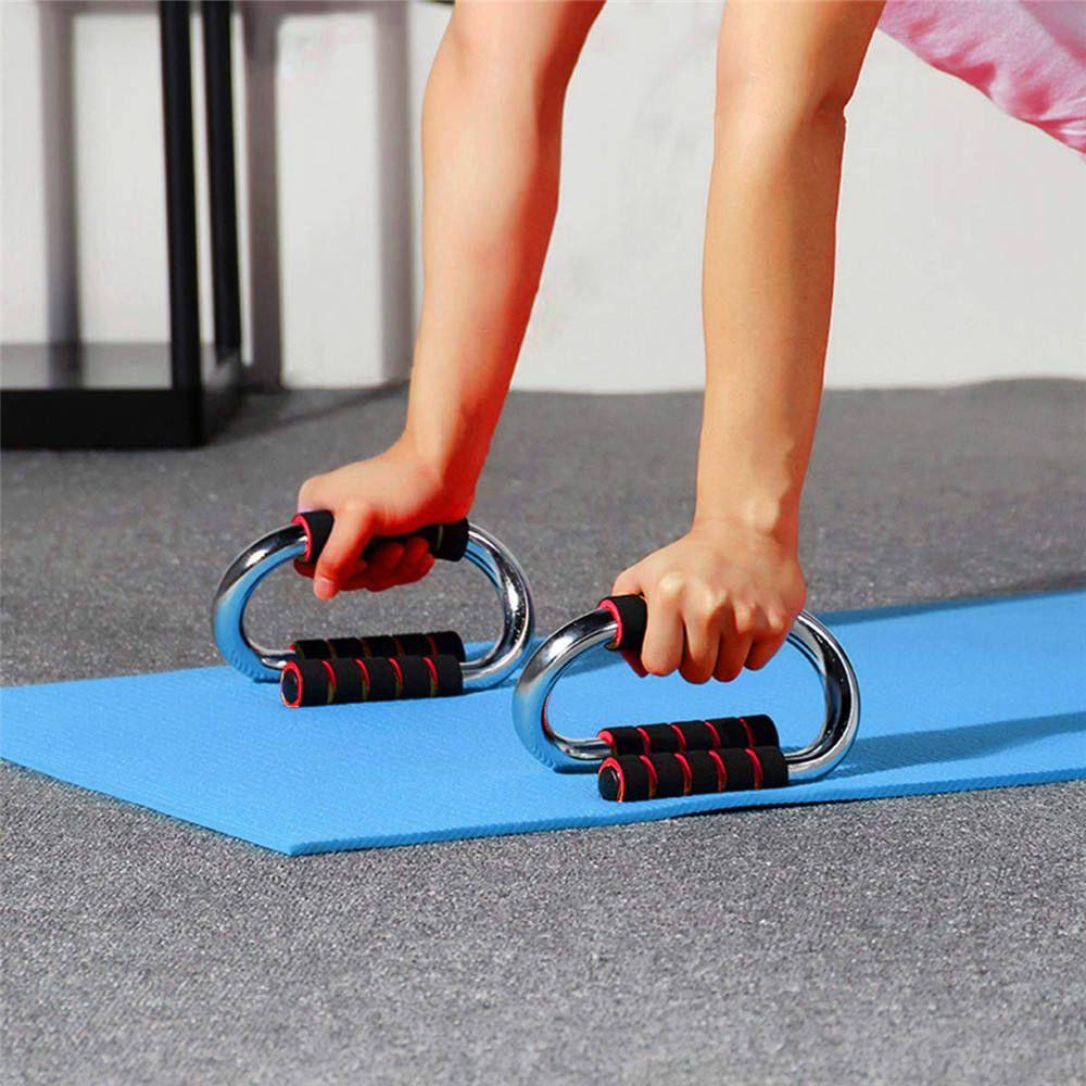 SUPORTE PARA FLEXAO APOIO DE CHAO BARRA TREINO OMBRO TRICEPS PEITO ABDOMEN