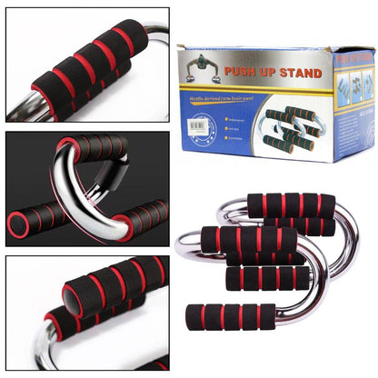 SUPORTE PARA FLEXAO APOIO DE CHAO BARRA TREINO OMBRO TRICEPS PEITO ABDOMEN