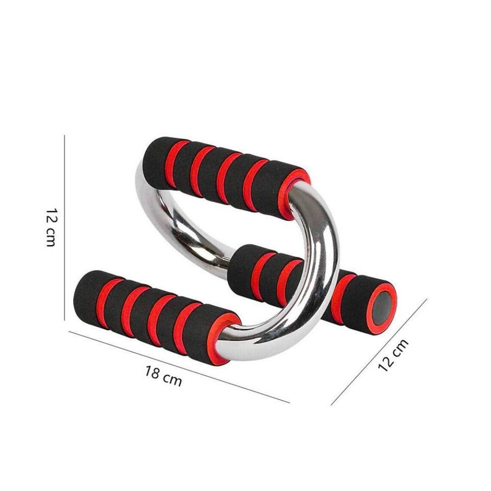 SUPORTE PARA FLEXAO APOIO DE CHAO BARRA TREINO OMBRO TRICEPS PEITO ABDOMEN